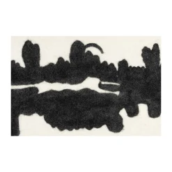 Akoestisch wandpaneel zwart wit - Dutchbone Samudra