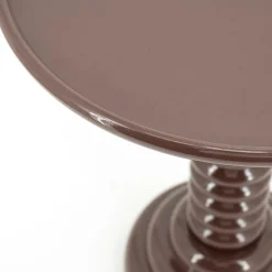 Aluminium bijzettafel bruin - By-Boo Basco