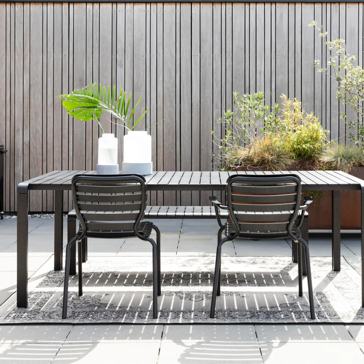Aluminium design tuintafel - Zuiver Vondel