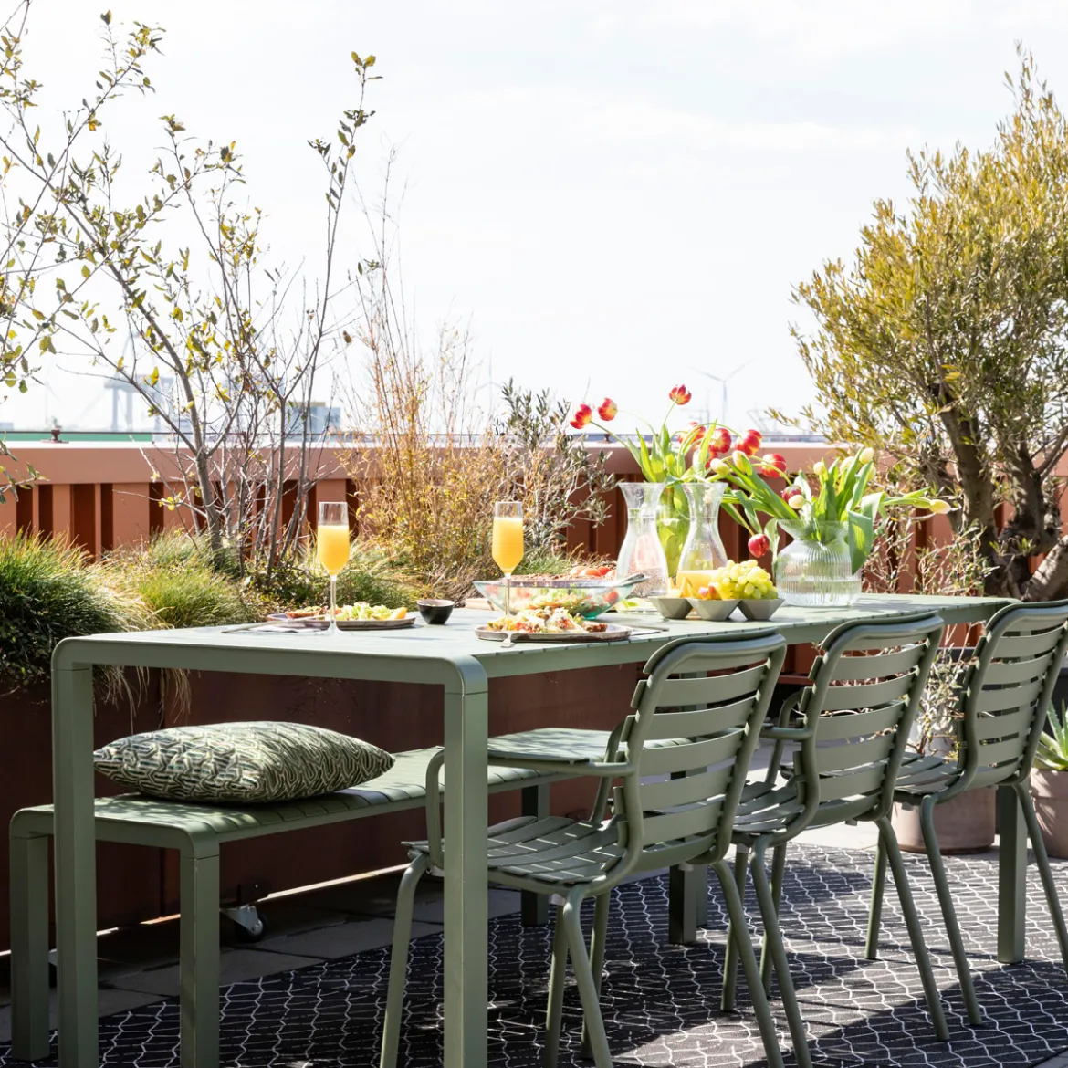 Aluminium design tuintafel - Zuiver Vondel