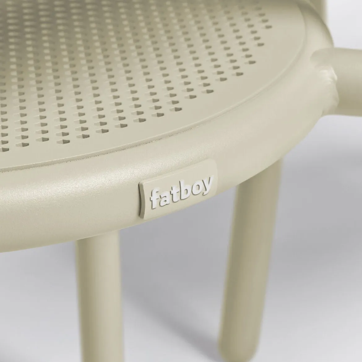 Aluminium tuinstoel zonder armleuningen - Fatboy Toni Chair