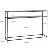 Aluminium wandtafel met plank - Richmond Interiors Chandon