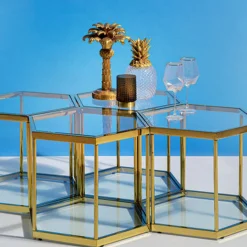 Ananas glas en goud - Kare Design Pineapple Visible