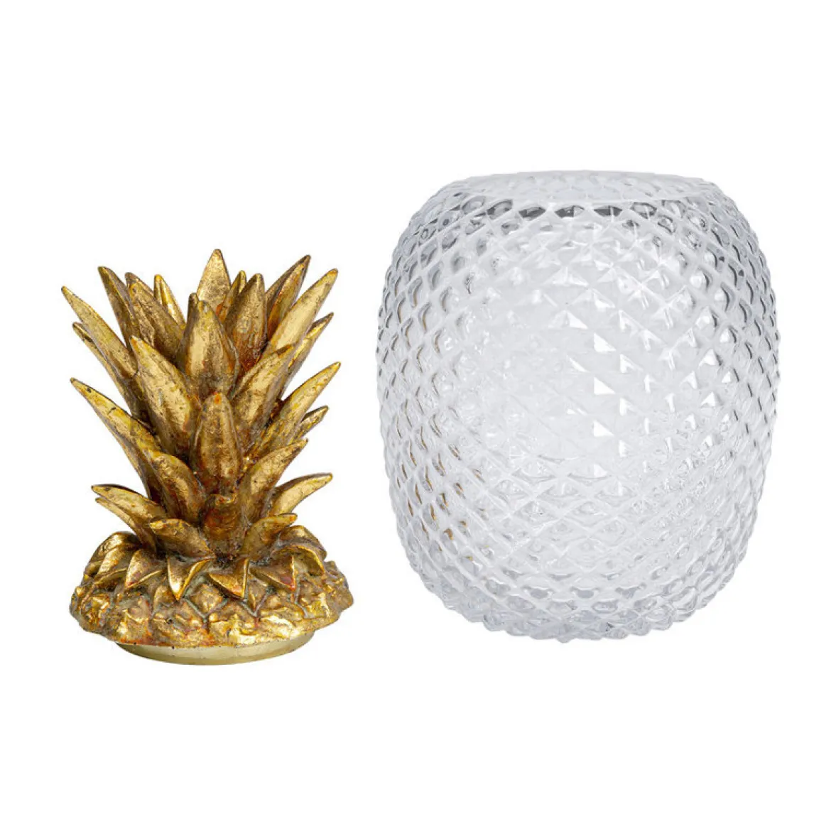 Ananas glas en goud - Kare Design Pineapple Visible