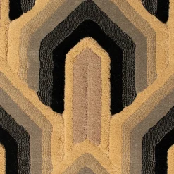 Art Deco vloerkleed - Dutchbone Lockhart