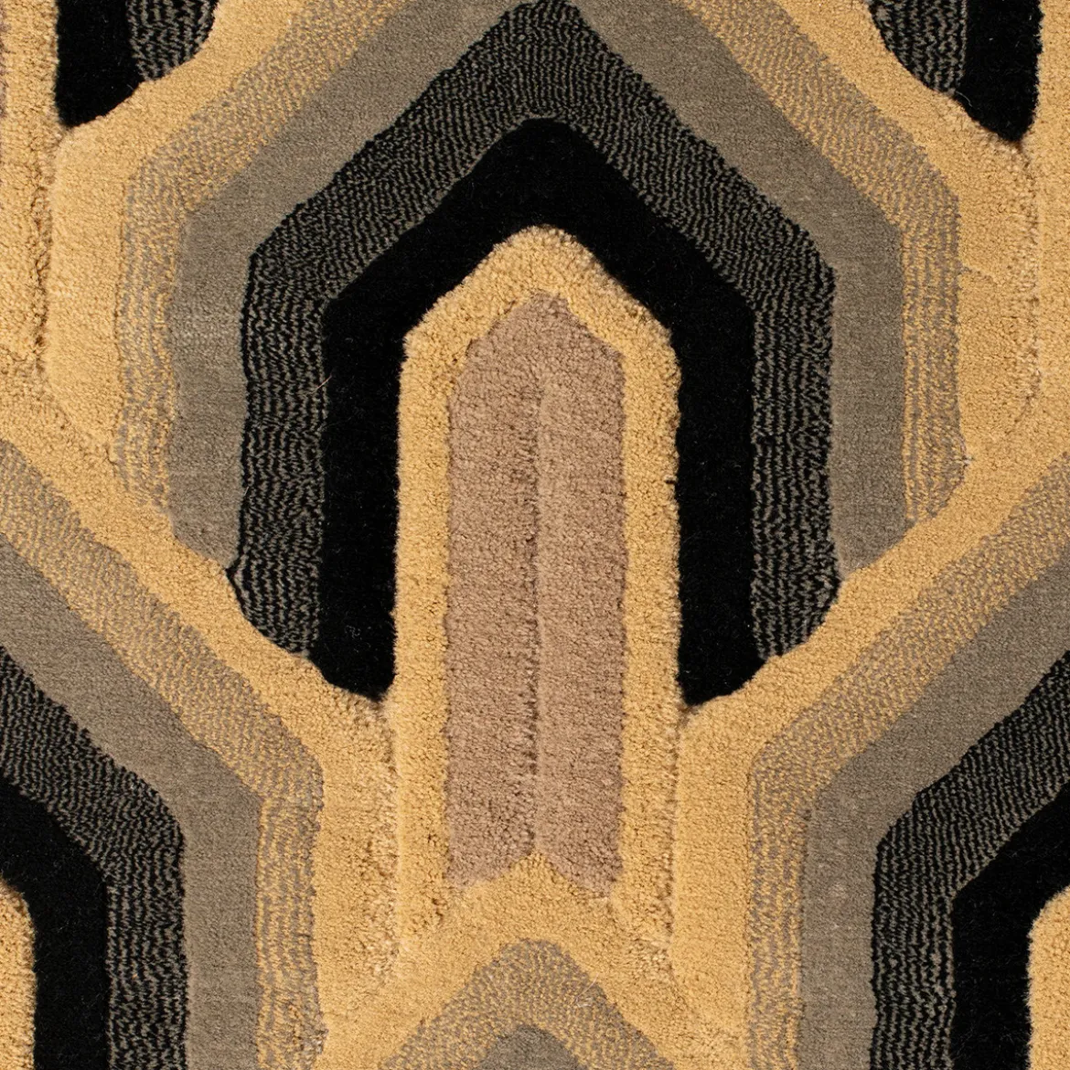 Art Deco vloerkleed - Dutchbone Lockhart