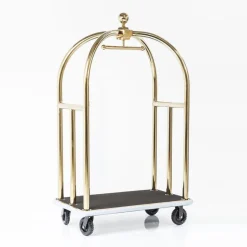 Bagage trolley goud - Kare Design VIP Baggage Vegas