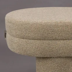 Bankje boucle stof - Dutchbone Fern