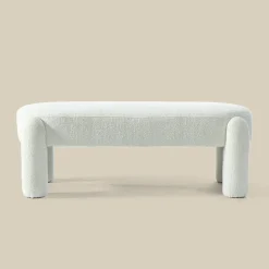 Bankje wit boucle - Bodio Karl