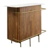 Barmeubel mangohout met marmer - Kare Design Grace