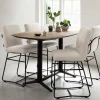 Bartafel deens ovaal teak - DTP Home Soho