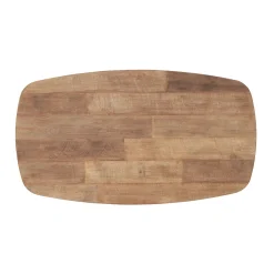 Bartafel deens ovaal teak - DTP Home Soho