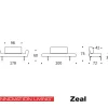 Bedbank met verstelbare armleuningen - Innovation Living Zeal