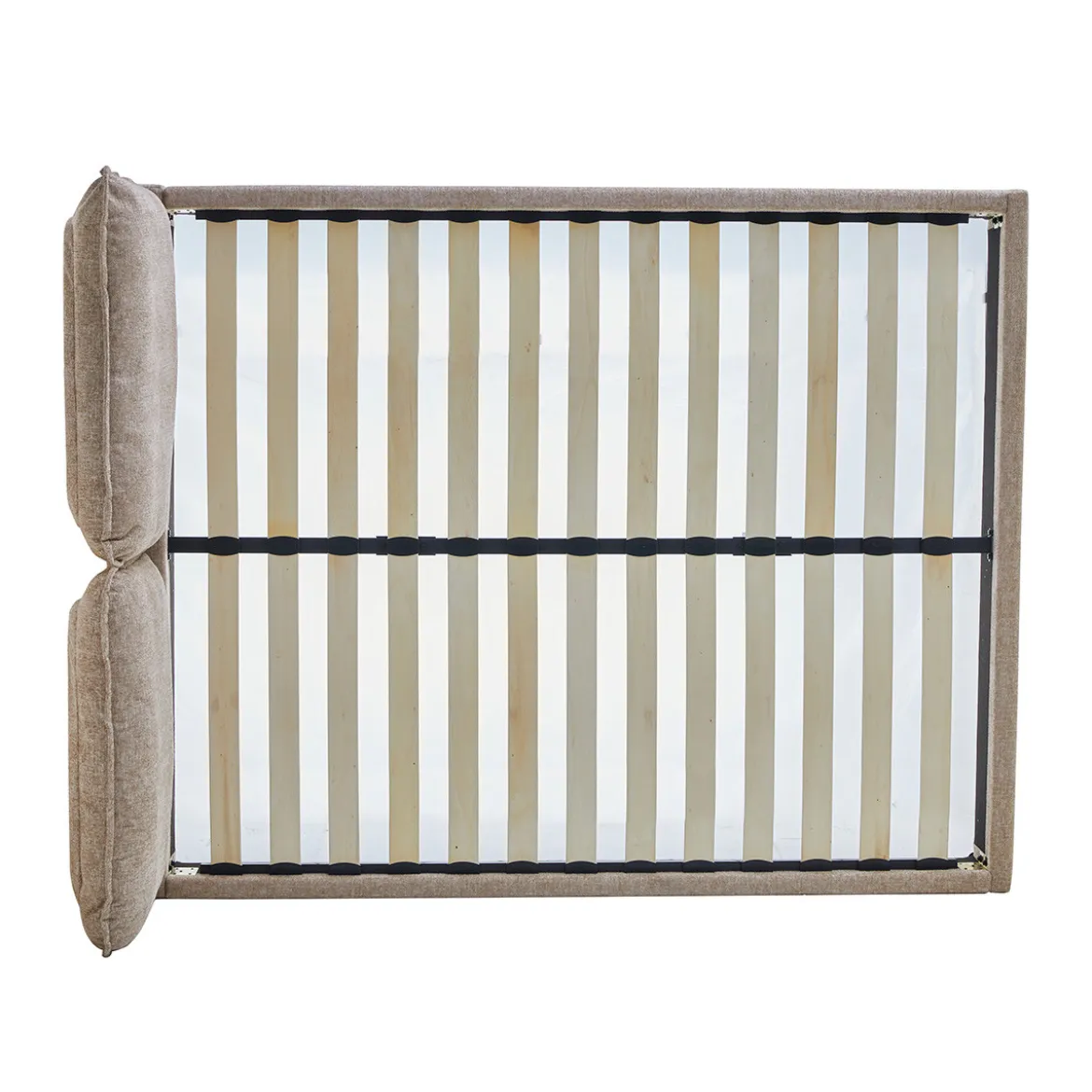 Bedframe beige stof - Bodio Detroit