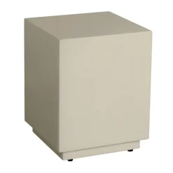 Beige bijzettafel beton 45 cm - Tower Living Portico
