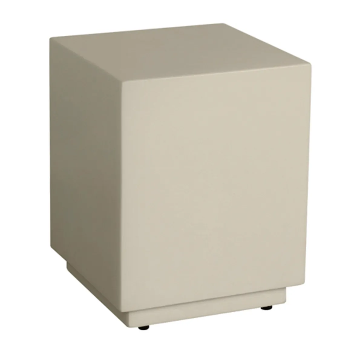 Beige bijzettafel beton 45 cm - Tower Living Portico