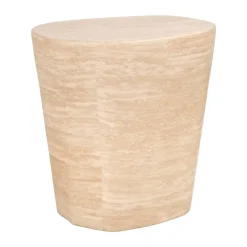 Beige bijzettafel travertin - Richmond Interiors Fictus