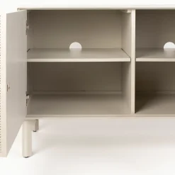 Beige dressoir met ribbels - Zuiver Morning