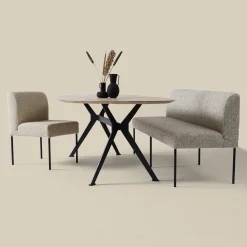 Beige eetkamerstoel - Bodio Jack