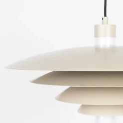 Beige hanglamp retro design - Zuiver Cole