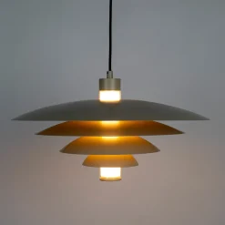 Beige hanglamp retro design - Zuiver Cole