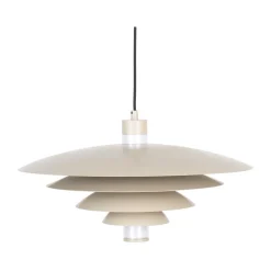 Beige hanglamp retro design - Zuiver Cole