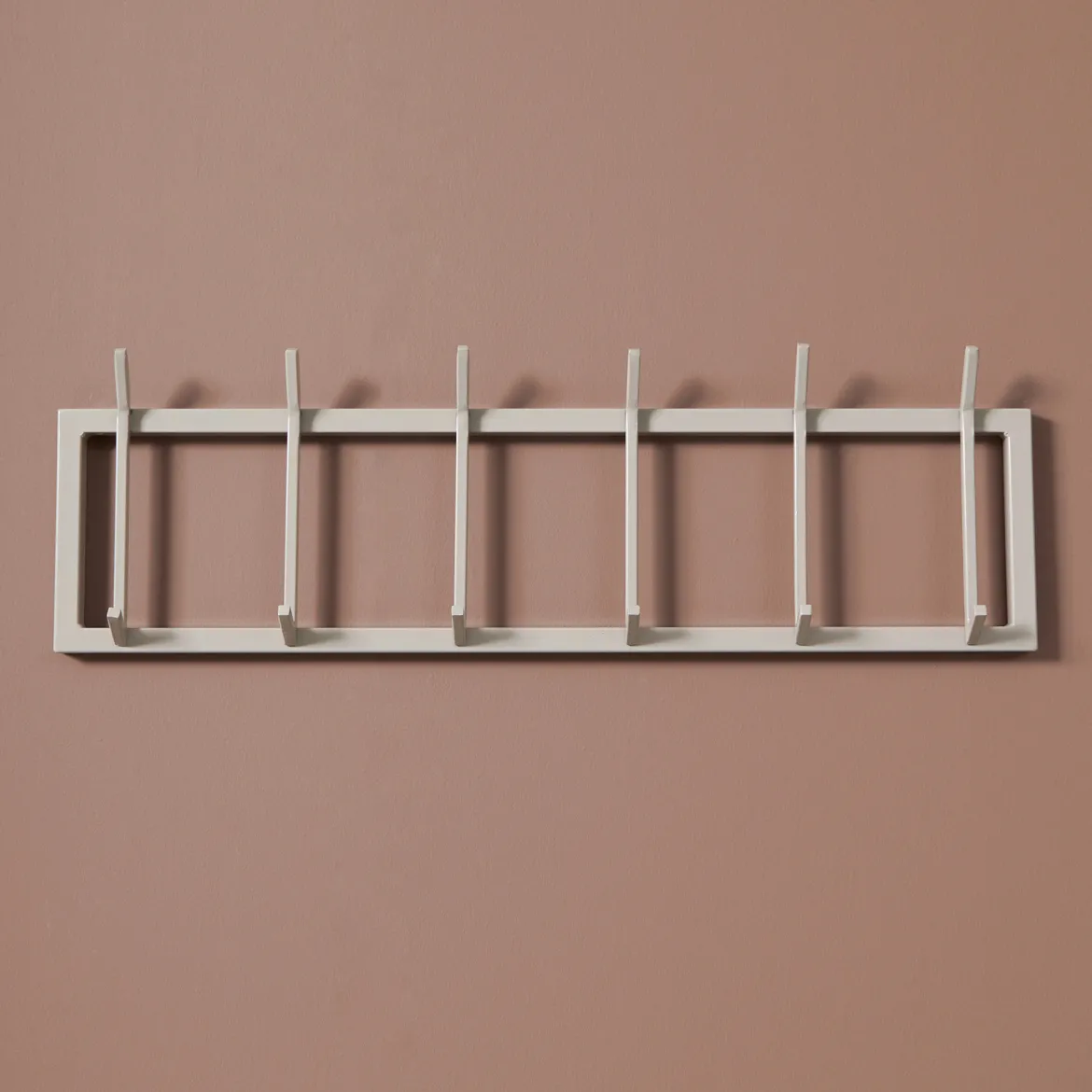 Beige kapstok met haken - Bodio Hal