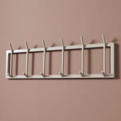 Beige kapstok met haken - Bodio Hal