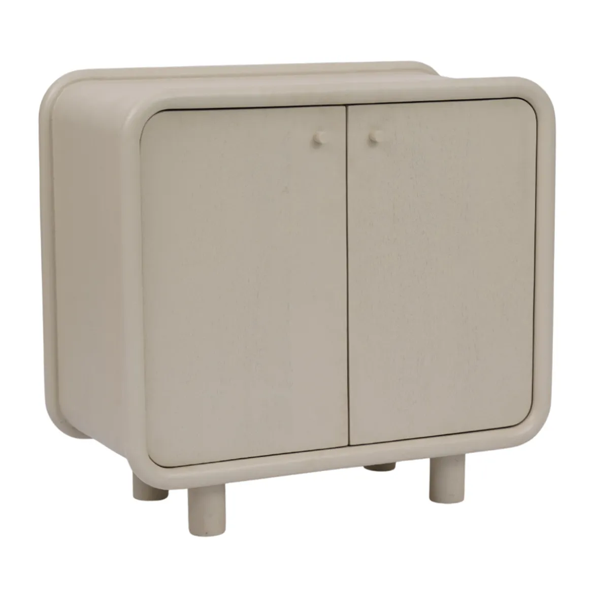 Beige kastje met ronde hoeken - Bodio Luca