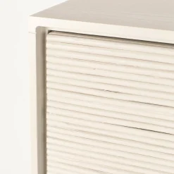 Beige ladenkast met ribbels - Zuiver Morning