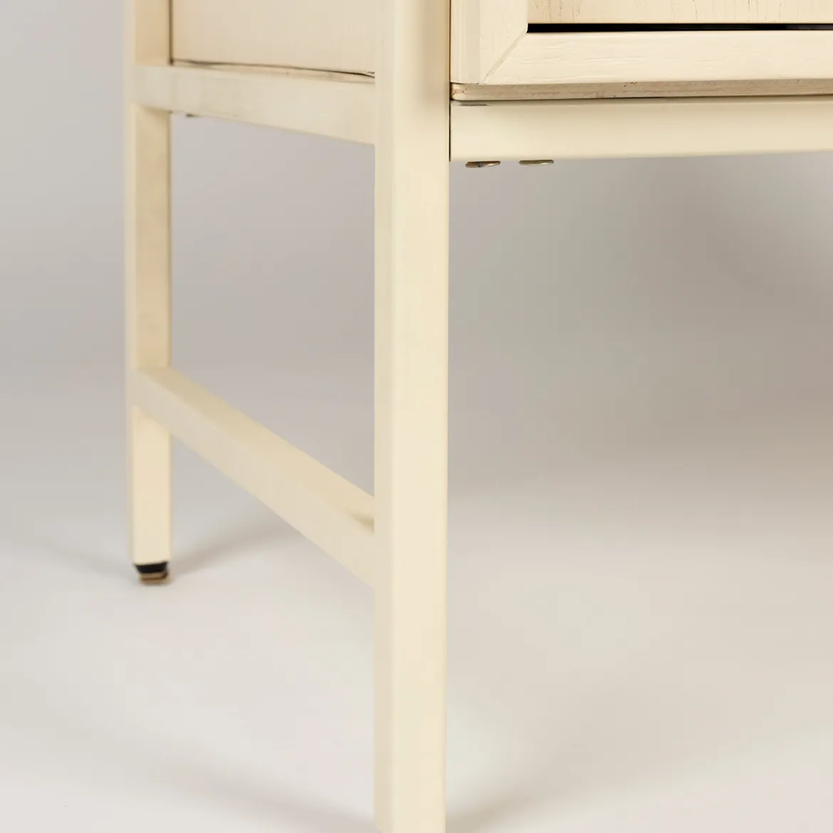 Beige opbergkast hout met patroon - Zuiver Faces