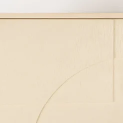 Beige opbergkast hout met patroon - Zuiver Faces