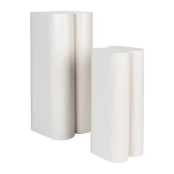 Beige plantenzuilen set - Zuiver Shape