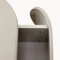 Beige retro open ladekast - Kare Design Groove