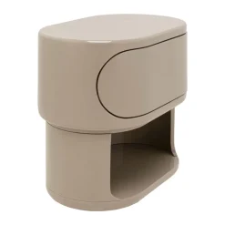 Beige retro open ladekast - Kare Design Groove
