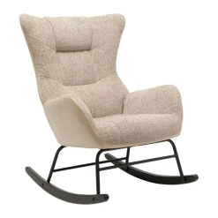 Beige schommelstoel - Kare Design Romeo