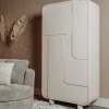 Beige wandkast organisch 100 cm - Tower Living Alviano