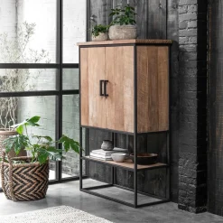Bergkast teakhout Small - DTP Home Timeless Beam
