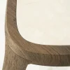 Bijzettafel hout met marmer - Eleonora Fred