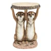 Bijzettafeltje stokstaartjes - Kare Design Animal
