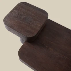 Bijzettafel van donker hout - Bodio Danny