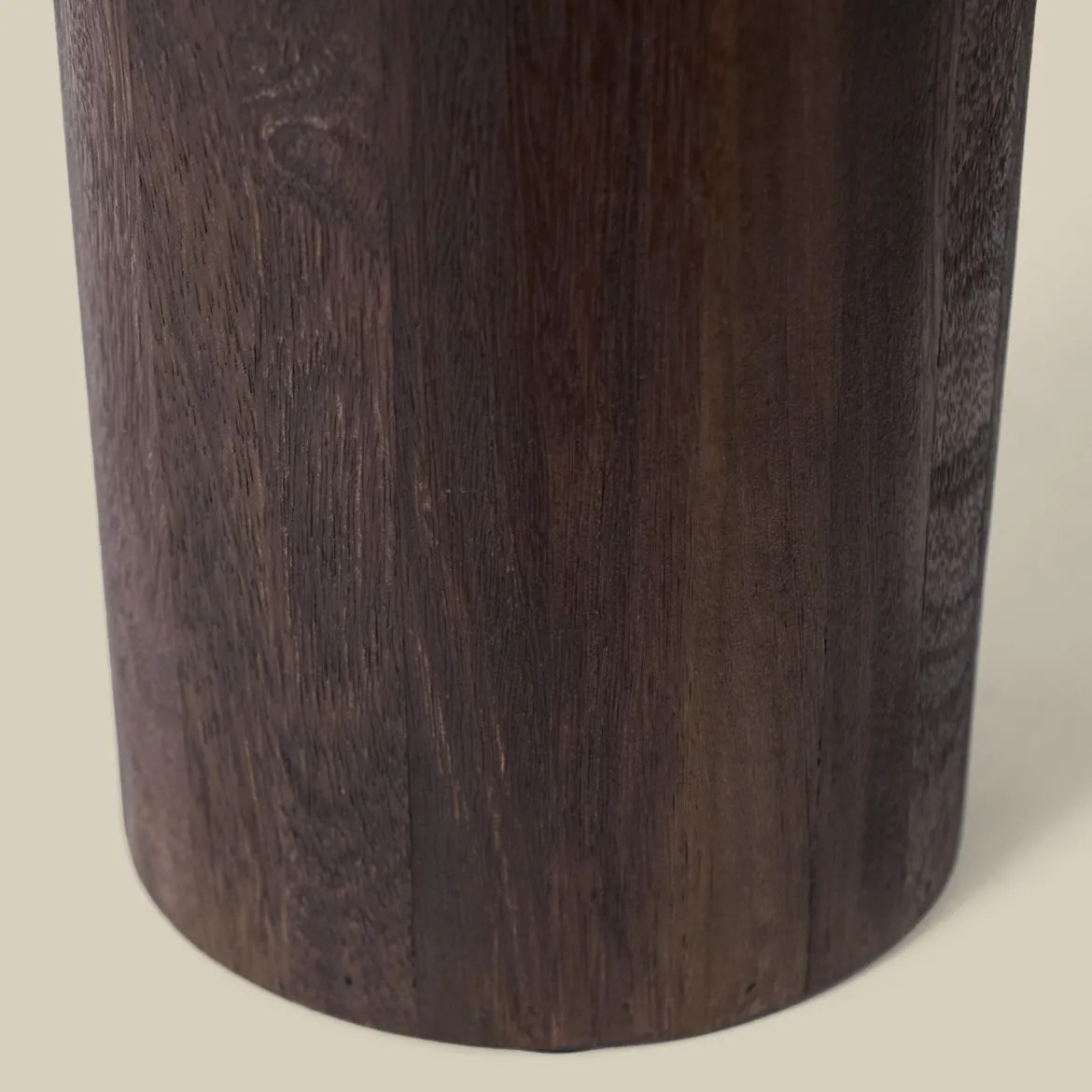 Bijzettafel van donker hout - Bodio Danny