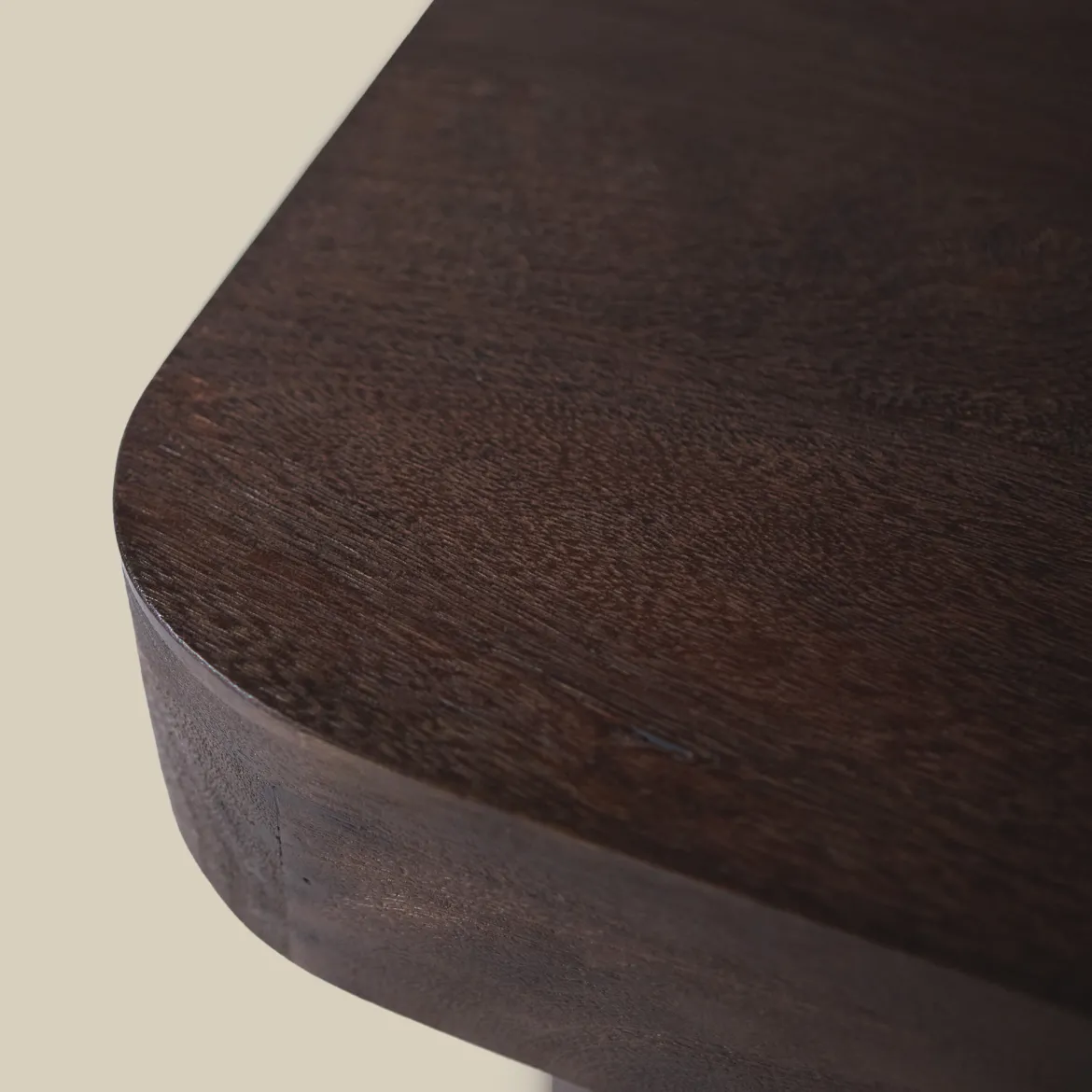 Bijzettafel van donker hout - Bodio Danny