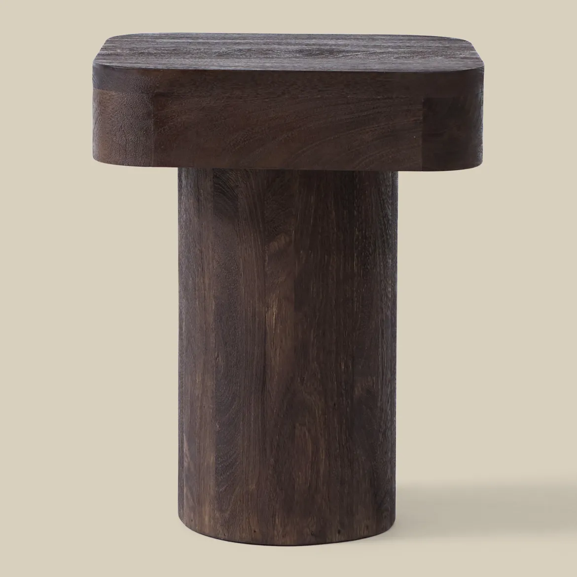 Bijzettafel van donker hout - Bodio Danny