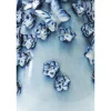 Blauwe vaas met vlinders - Kare Design Butterflies 35