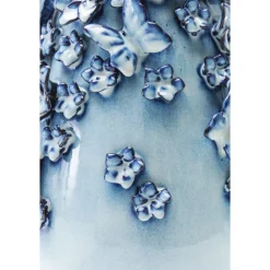 Blauwe vaas met vlinders - Kare Design Butterflies 35