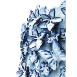 Blauwe vaas met vlinders - Kare Design Butterflies 35