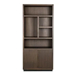 Boekenkast bruin eiken - Richmond Interiors Oakura Brown