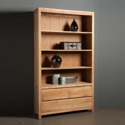 Boekenkast van teakhout - Tower Living Corona