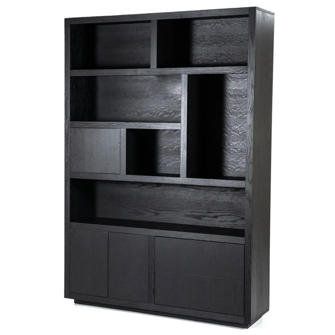 Boekenkast zwart eiken 150 cm - Eleonora Helsinki